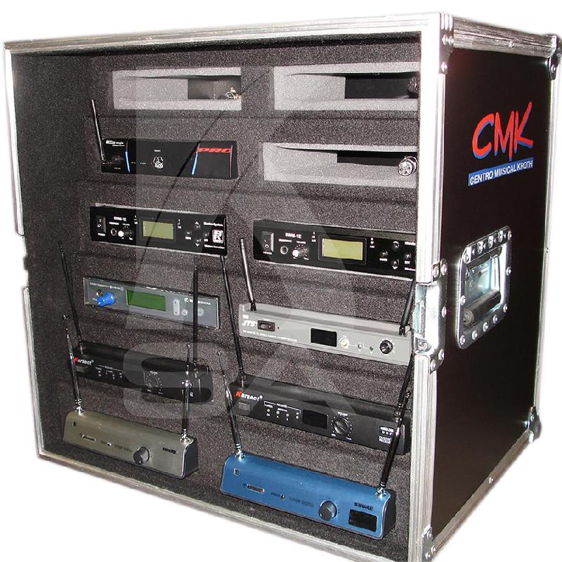 Foto do produto  Case KSA p/ bases de Microfones s/ fio