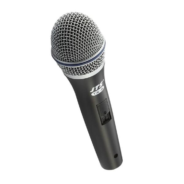 Foto do produto  Microfone JTS TX-8 dinâmico para voz 