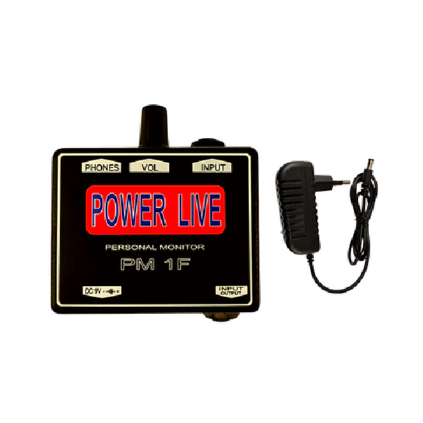 Foto do produto  POWER LIVE COM FONTE AMPLIFICADOR DE FONE 3 EM 1 COM FONTE New Live
